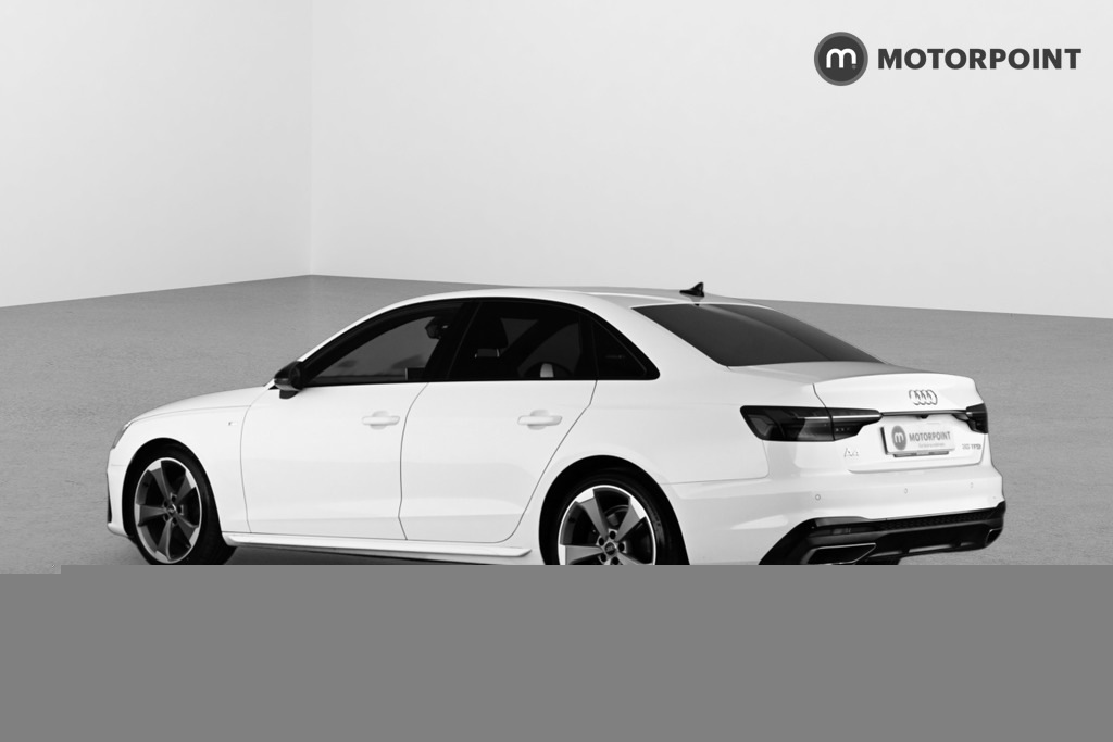 Audi A4 35 Tfsi Black Edition White #4
