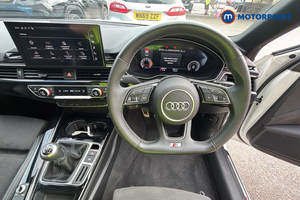 Audi A4 35 Tfsi Black Edition White #8