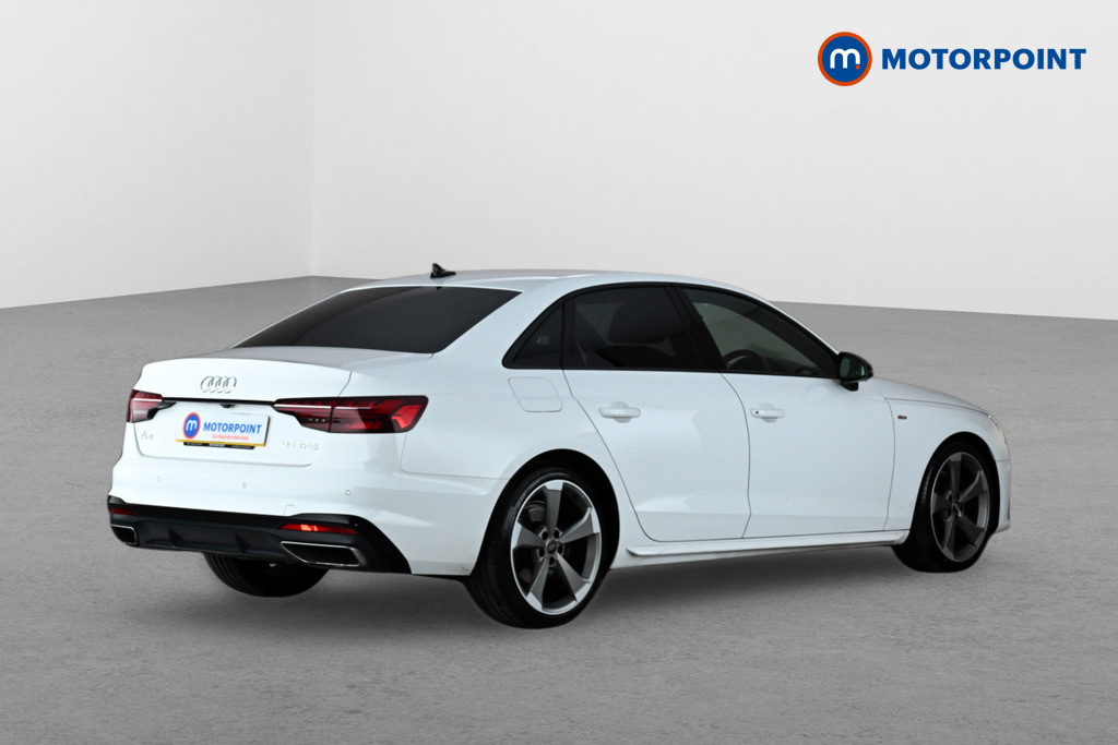 Audi A4 35 Tfsi Black Edition White #6