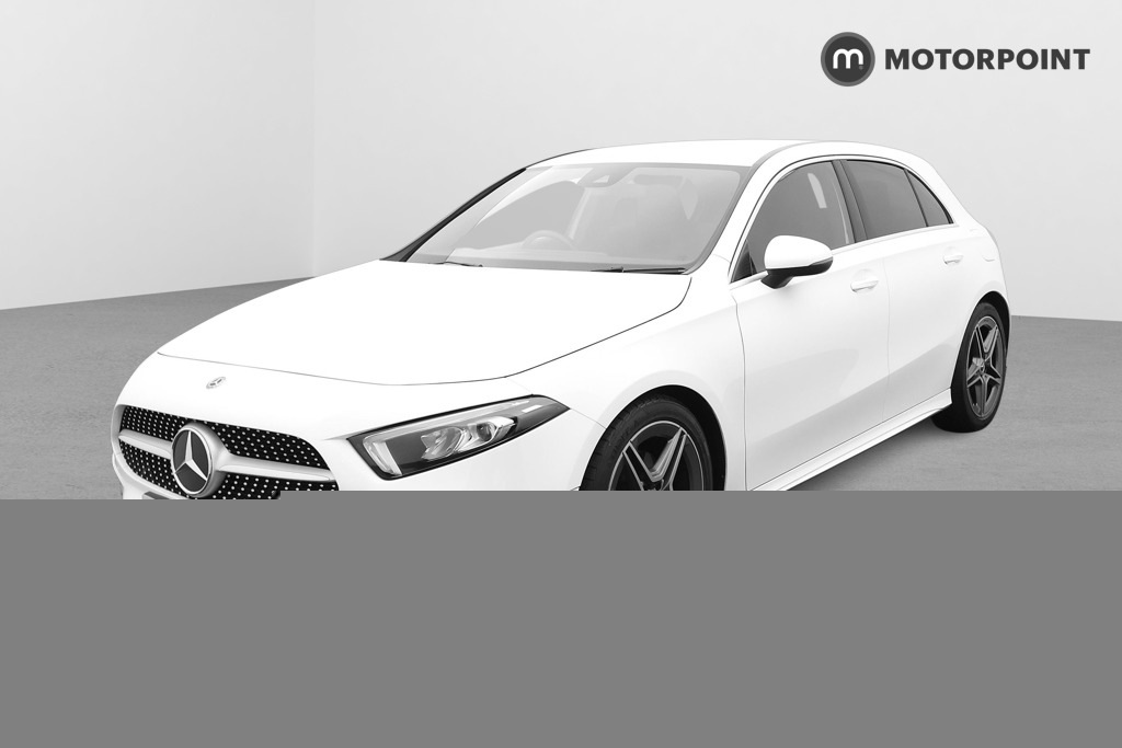 Mercedes-Benz A Class A200 Amg Line BU69HXB White #2