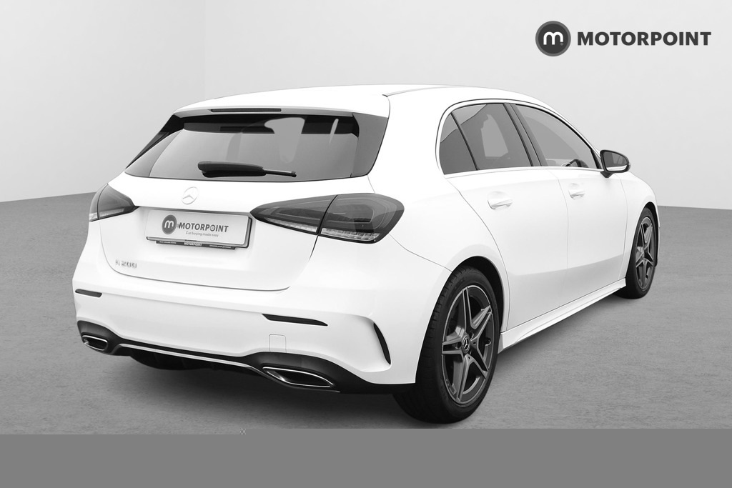 Mercedes-Benz A Class A200 Amg Line BU69HXB White #5