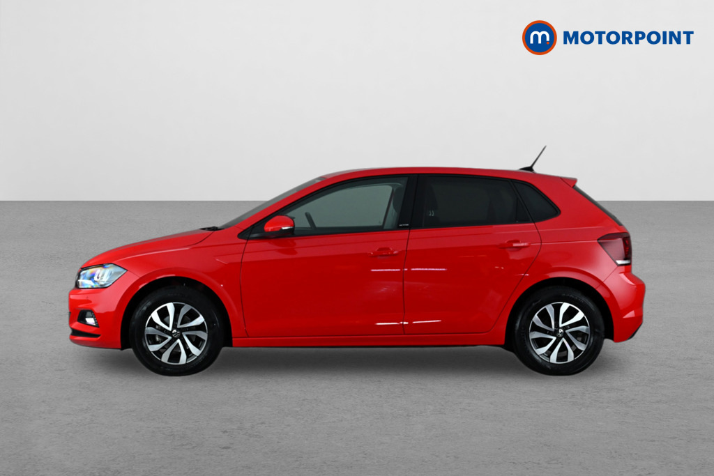 Volkswagen Polo 1.0 Tsi 95 Active Dsg Red #4