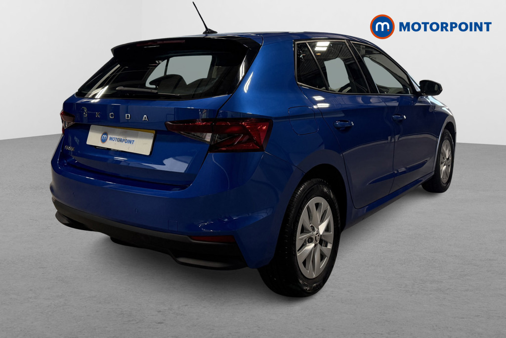 Skoda Fabia 1.0 Tsi 110 Se Comfort Dsg Blue #6