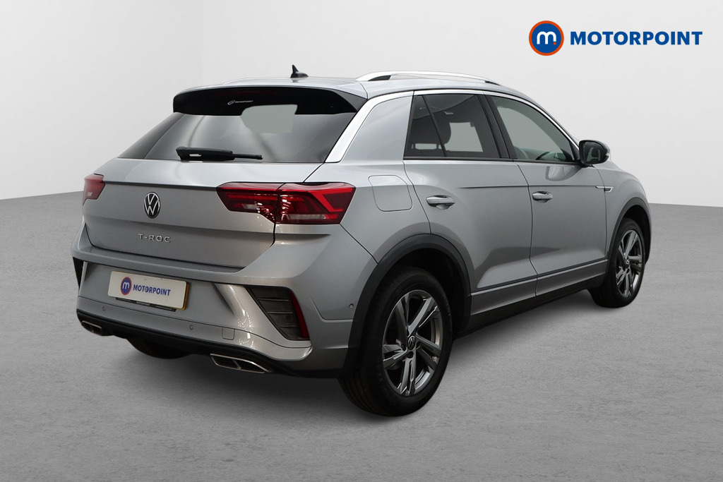 Volkswagen T-Roc 1.5 Tsi R-line SJ23UWX Silver #6