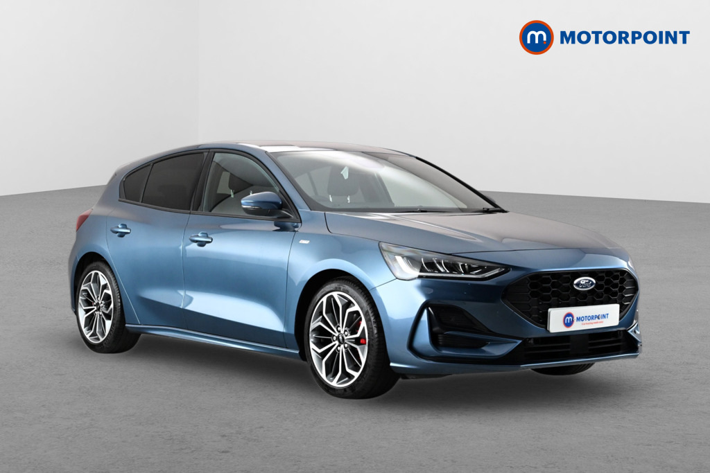 Ford Focus 1.0 Ecoboost Hybrid Mhev St-line X Blue