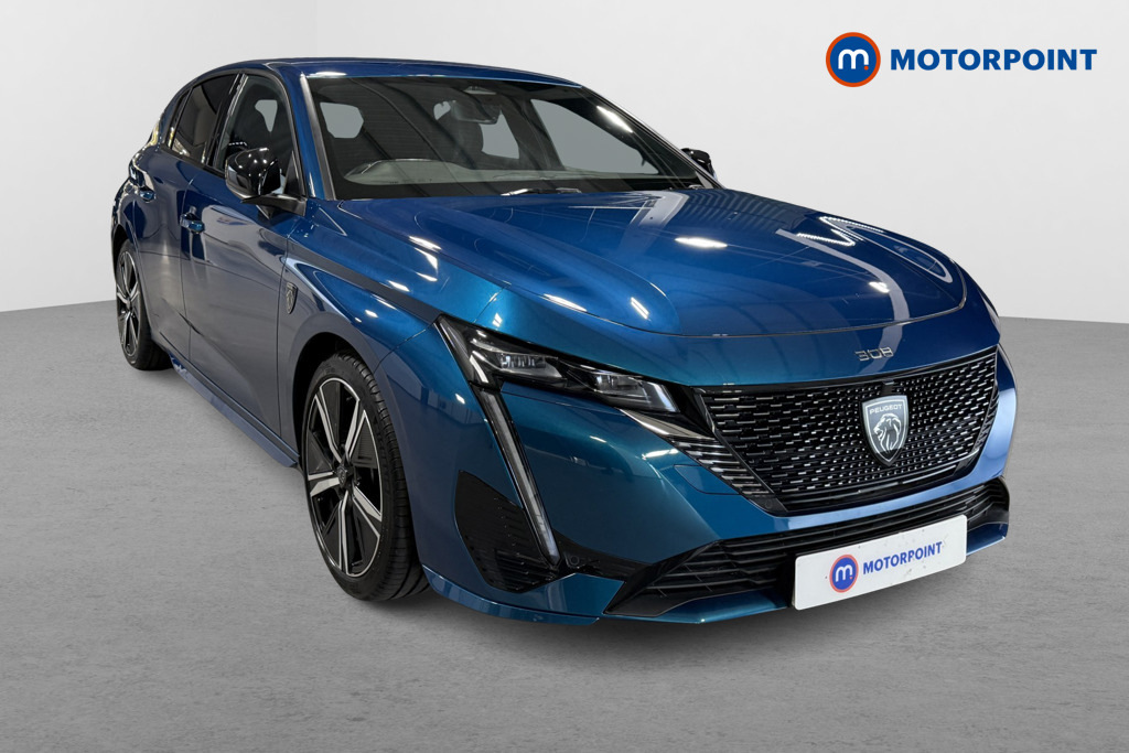 Peugeot 308 1.5 Bluehdi Gt Eat8 KO74YBL Blue
