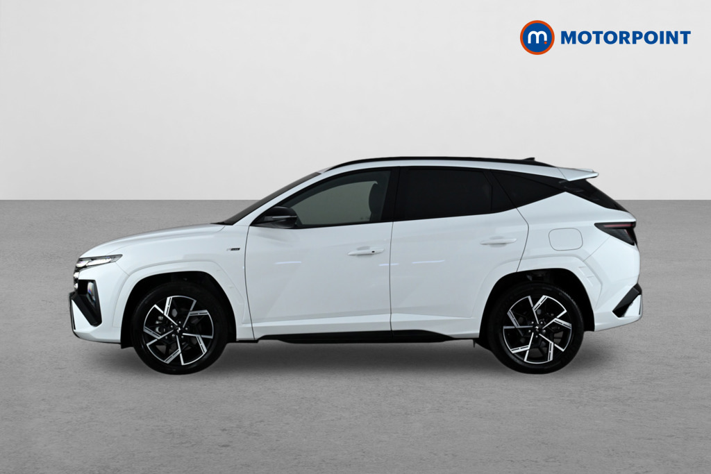 Hyundai Tucson 1.6T 239 Hybrid N Line EO26BHE White #4