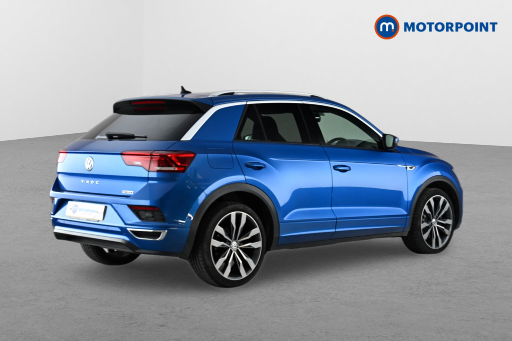 Volkswagen T-Roc 2.0 Tsi 4Motion R-line Dsg Blue #6
