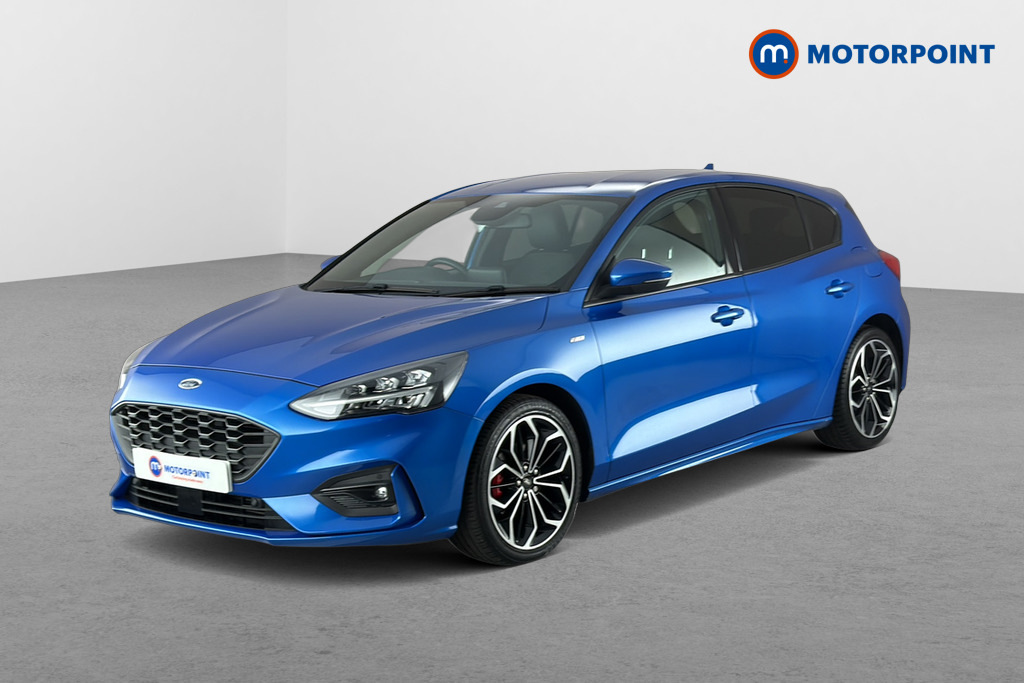 Ford Focus 1.0 Ecoboost Hybrid Mhev 125 St-line X Edition Blue #3