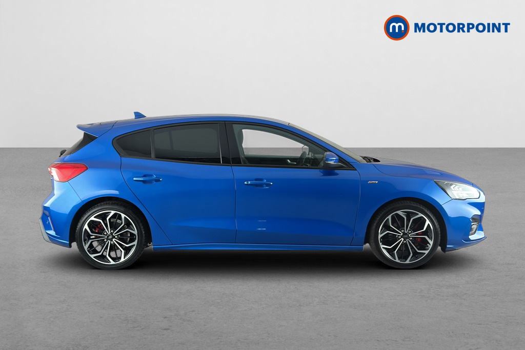 Ford Focus 1.0 Ecoboost Hybrid Mhev 125 St-line X Edition Blue #4