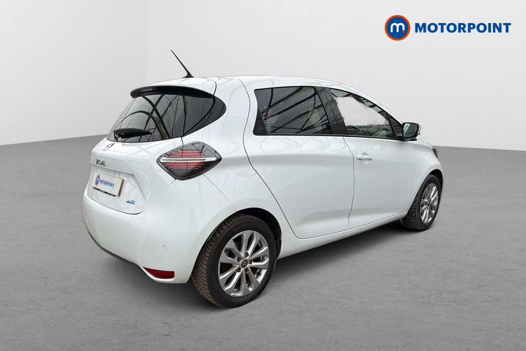 Renault Zoe 100Kw Iconic R135 50Kwh Rapid Charge White #5