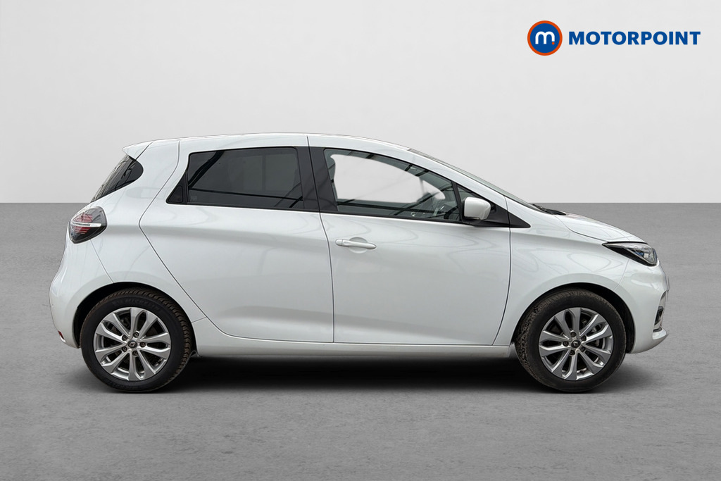 Renault Zoe 100Kw Iconic R135 50Kwh Rapid Charge White #4