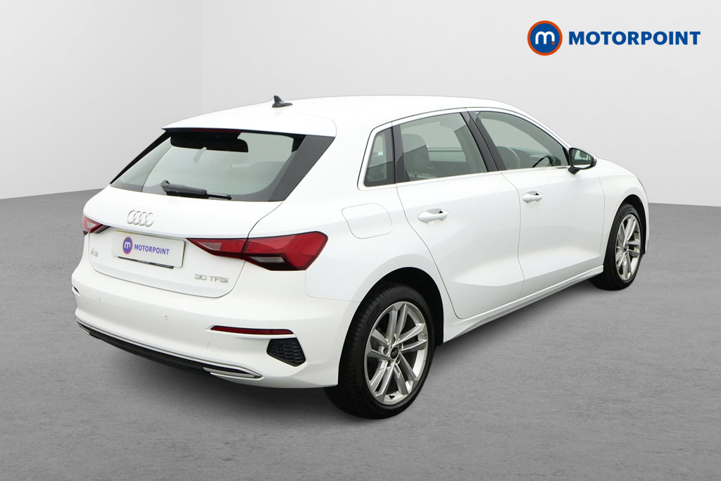 Audi A3 30 Tfsi Sport White #6