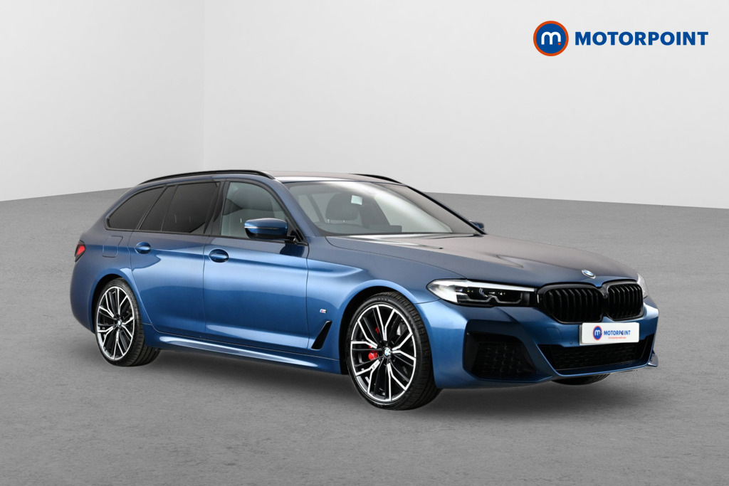 BMW 5 Series 520I Mht M Sport Step Pro Pack Blue