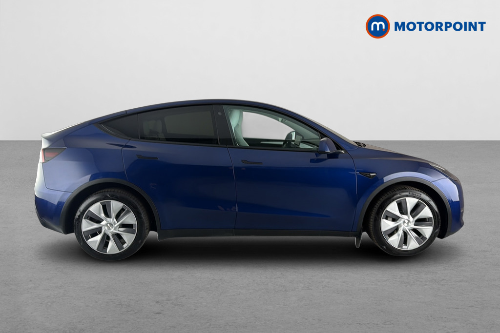 Tesla Model Y Long Range Awd Blue #4