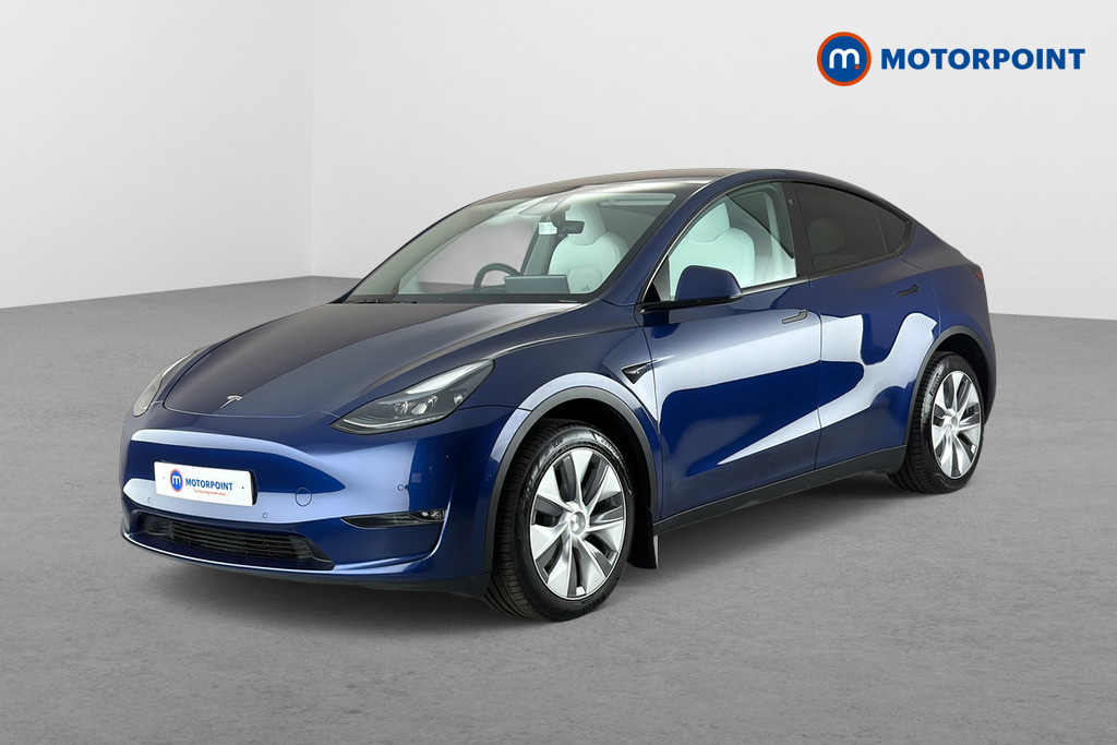 Tesla Model Y Long Range Awd Blue #3