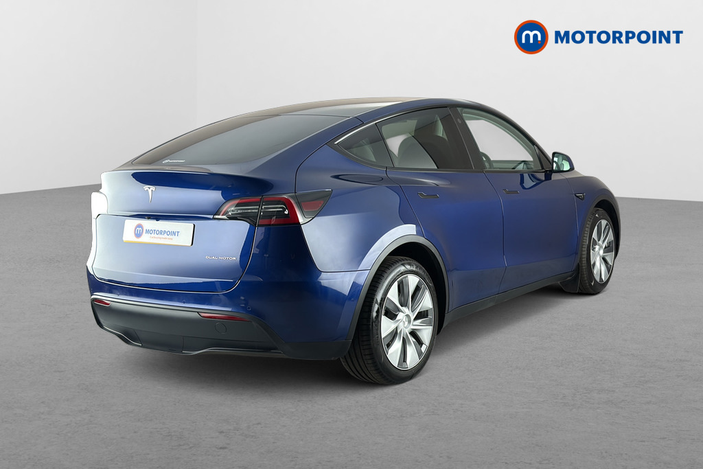 Tesla Model Y Long Range Awd Blue #5