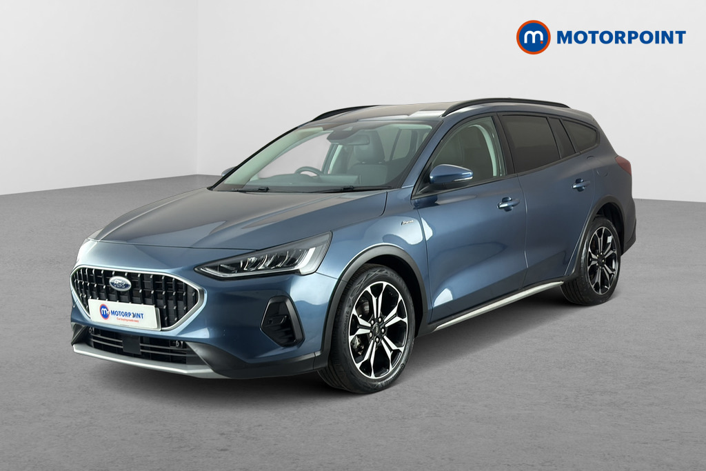 Ford Focus 1.0 Ecoboost Hybrid Mhev 155 Active X Vign Ed VN72BWY Blue #3