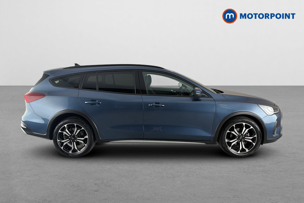 Ford Focus 1.0 Ecoboost Hybrid Mhev 155 Active X Vign Ed VN72BWY Blue #4