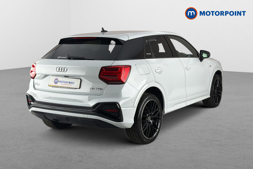 Audi Q2 35 Tfsi Black Edition S Tronic GX23XLK White #5
