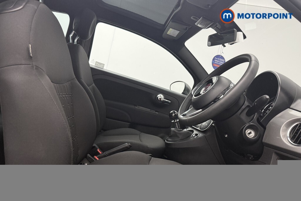 Fiat 500 Hatchback Blue #14