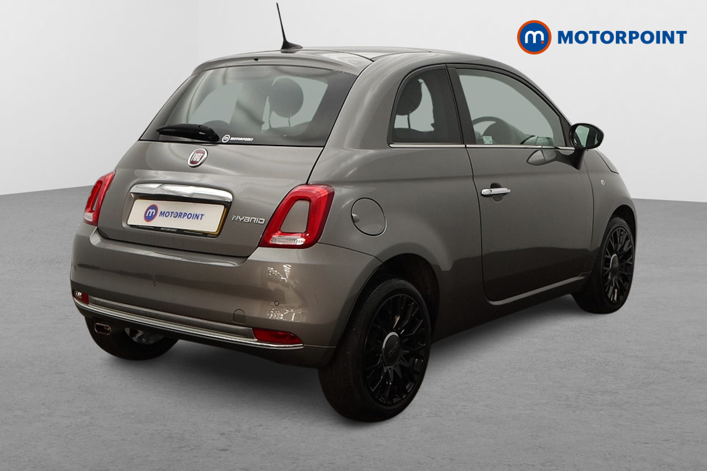 Fiat 500 Hatchback Blue #7