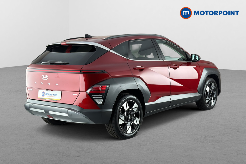 Hyundai Kona 1.6 Gdi Hybrid Ultimate Dct VE24BTU Red #5