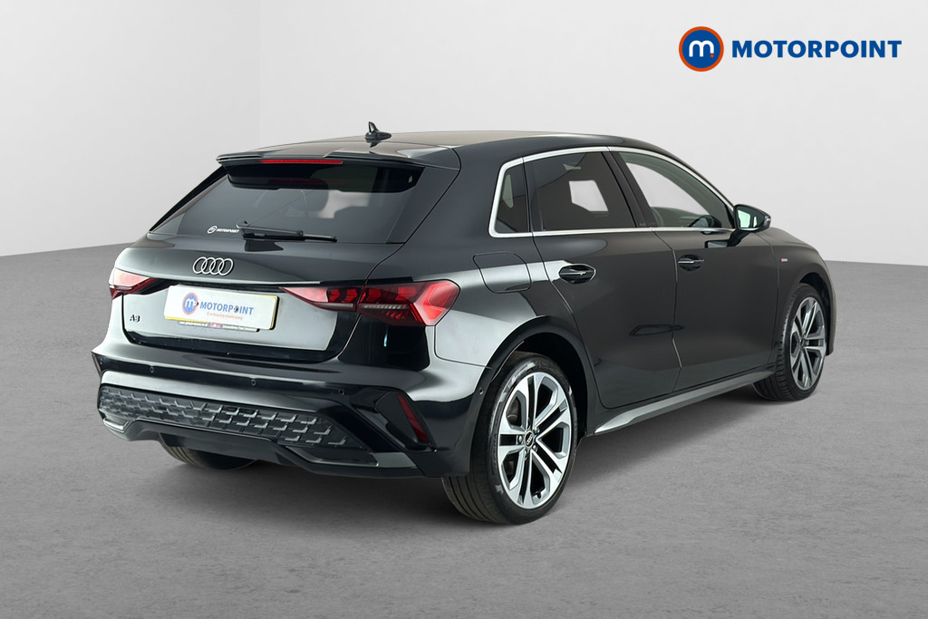 Audi A3 40 Tfsi E S Line S Tronic YF25UGY Black #5