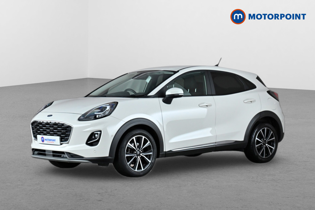 Ford Puma 1.0 Ecoboost Hybrid Mhev Titanium First Ed BT20JVL White #2