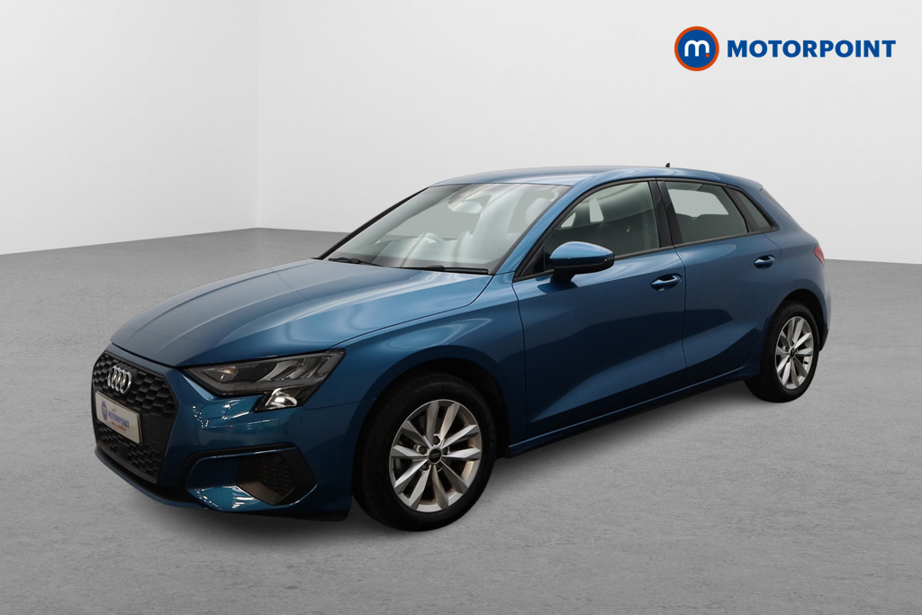 Audi A3 30 Tfsi Technik SL72UEN Blue #3