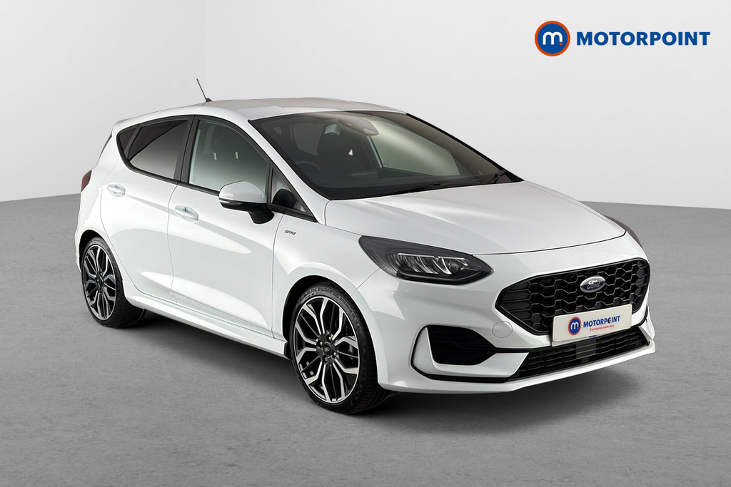 Ford Fiesta 1.0 Ecoboost Hybrid Mhev 125 St-line X White