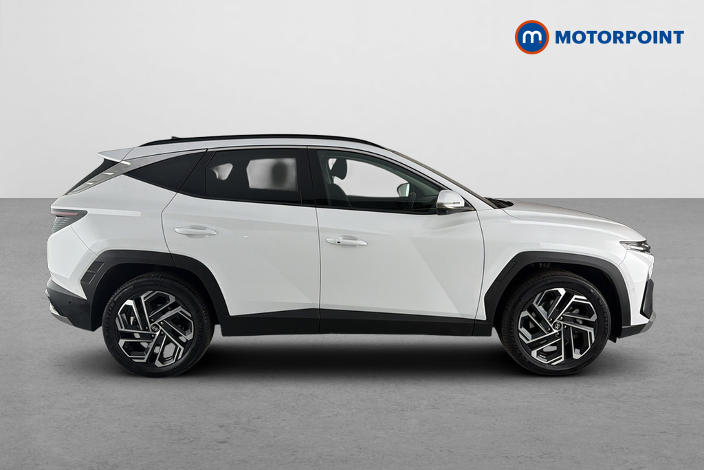 Hyundai Tucson 1.6T Hybrid Ultimate AJ24HJG White #4