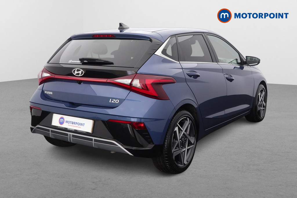 Hyundai I20 1.0T Gdi Ultimate Dct EF75GXC Blue #6
