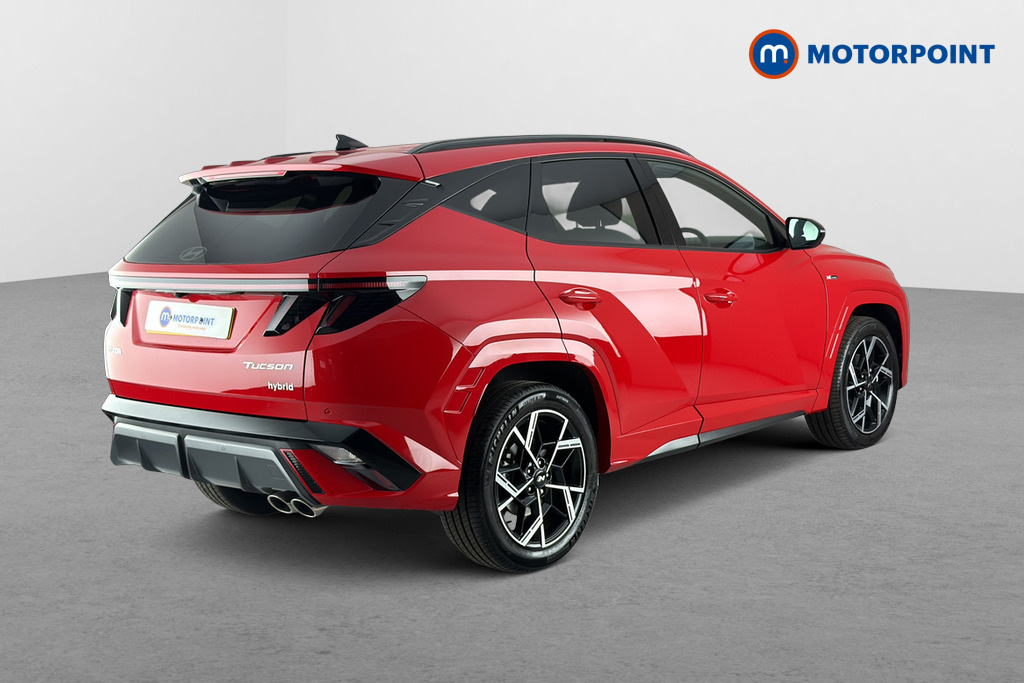 Hyundai Tucson 1.6T 239 Hybrid N Line Red #4