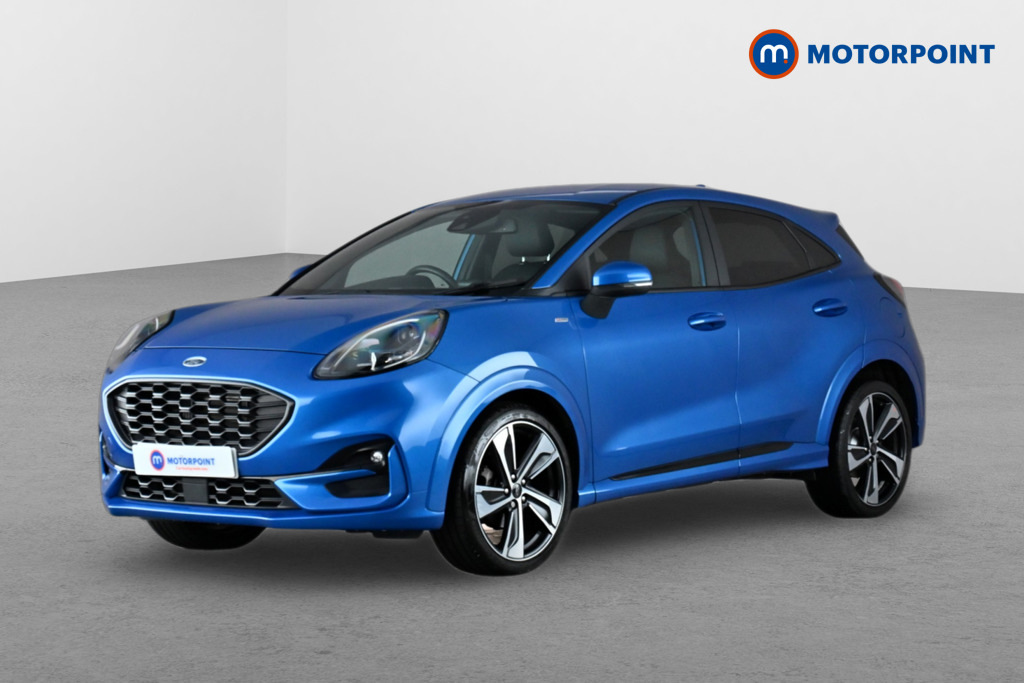 Ford Puma 1.0 Ecoboost Hybrid Mhev 155 St-line X PO70KOA Blue #3