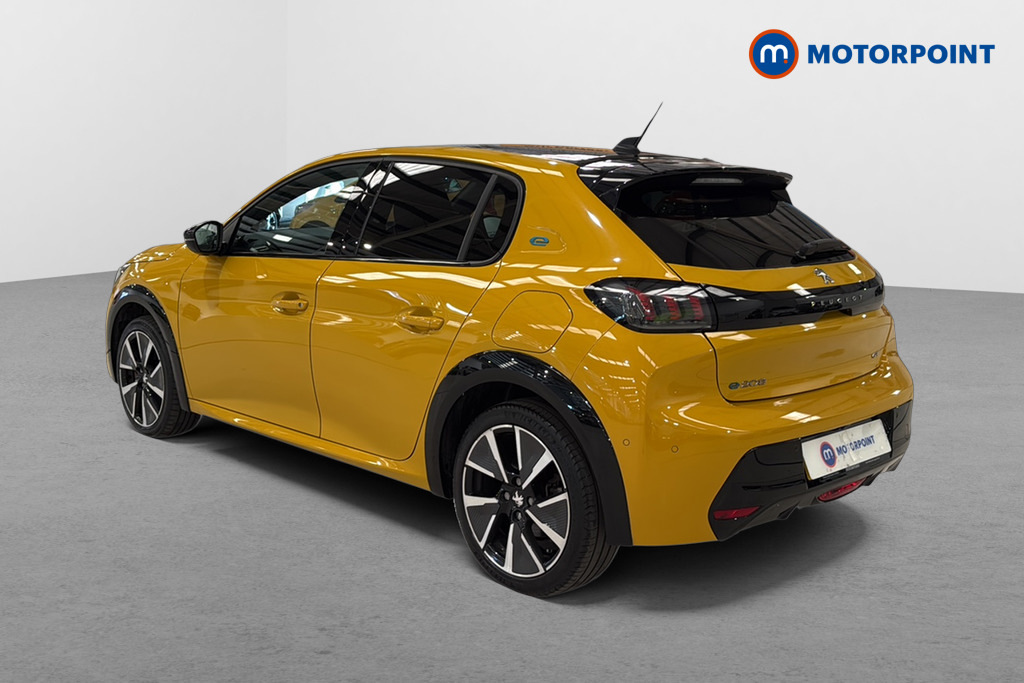 Peugeot e-208 100Kw Gt 50Kwh Yellow #6