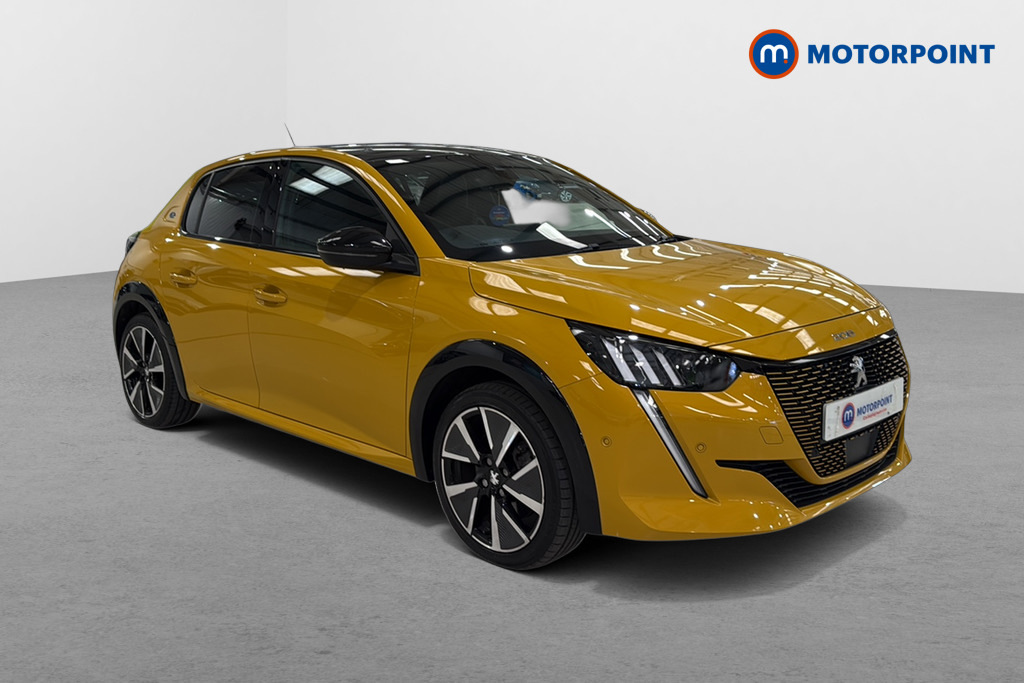 Peugeot e-208 100Kw Gt 50Kwh Yellow