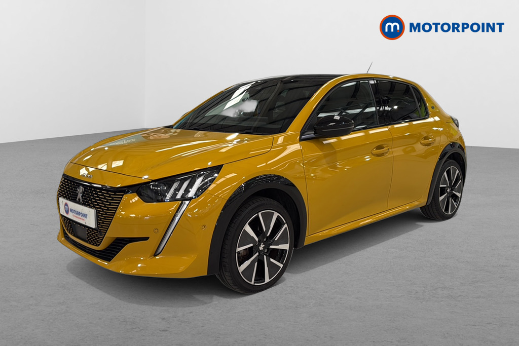 Peugeot e-208 100Kw Gt 50Kwh Yellow #3