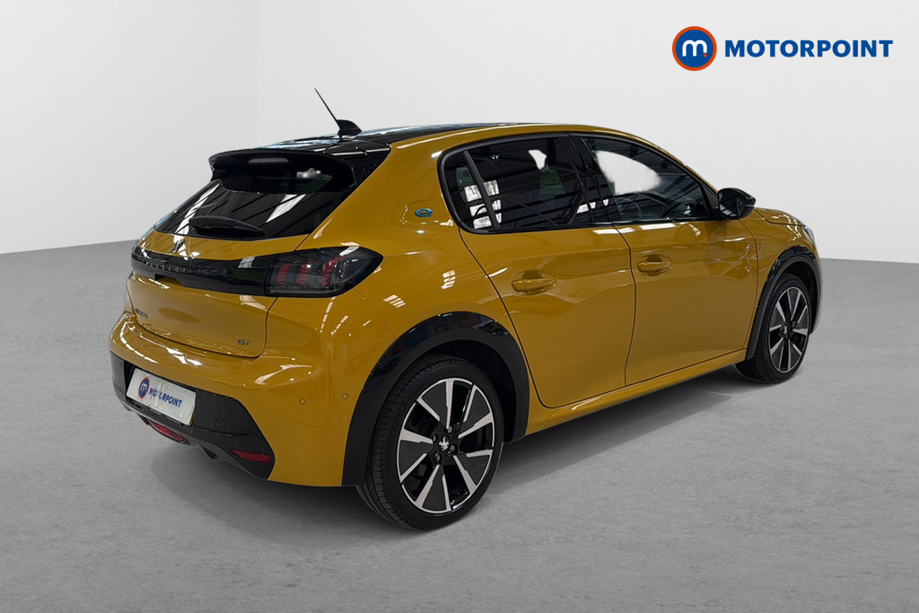 Peugeot e-208 100Kw Gt 50Kwh Yellow #5