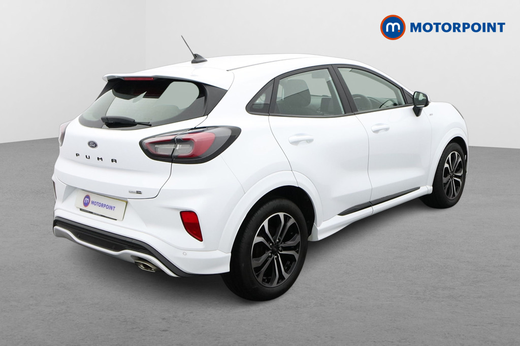 Ford Puma 1.0 Ecoboost Hybrid Mhev St-line White #4