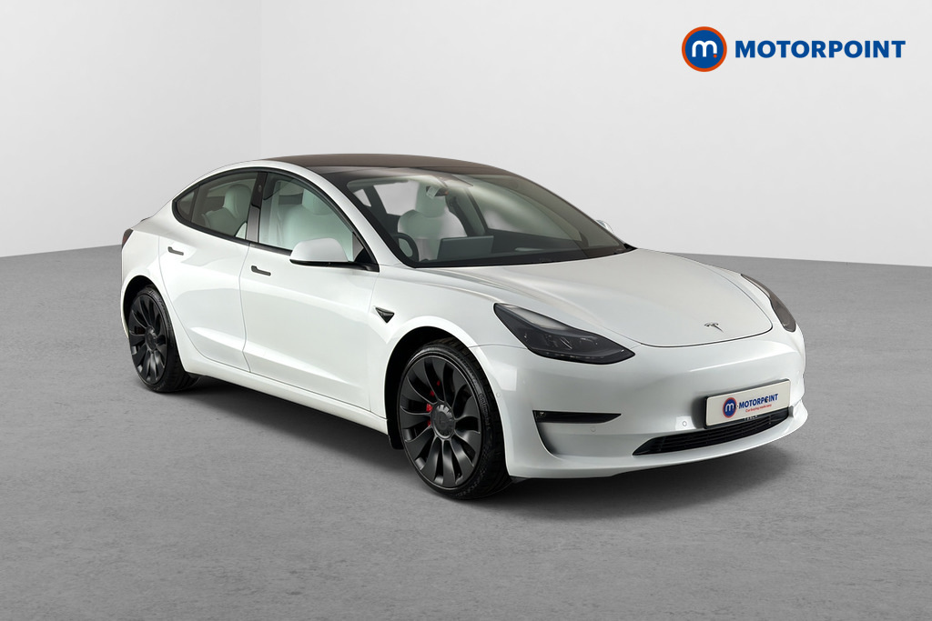 Tesla Model 3 Performance Awd Performance Upgrade White