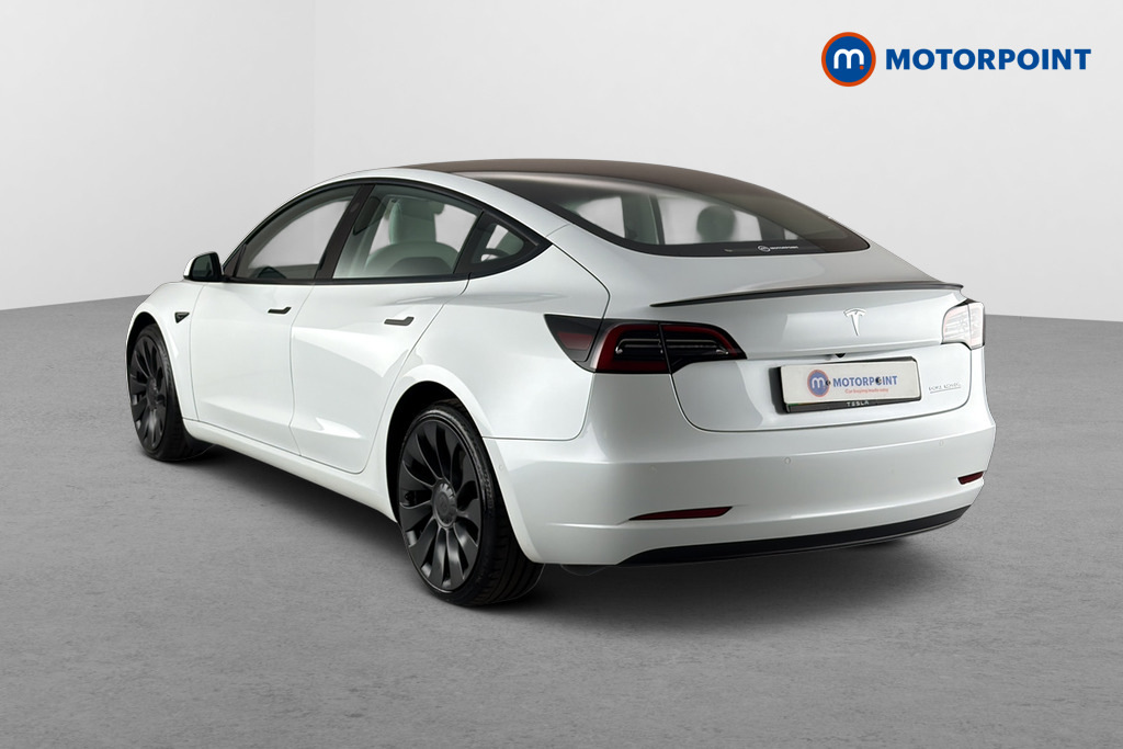 Tesla Model 3 Performance Awd Performance Upgrade White #5