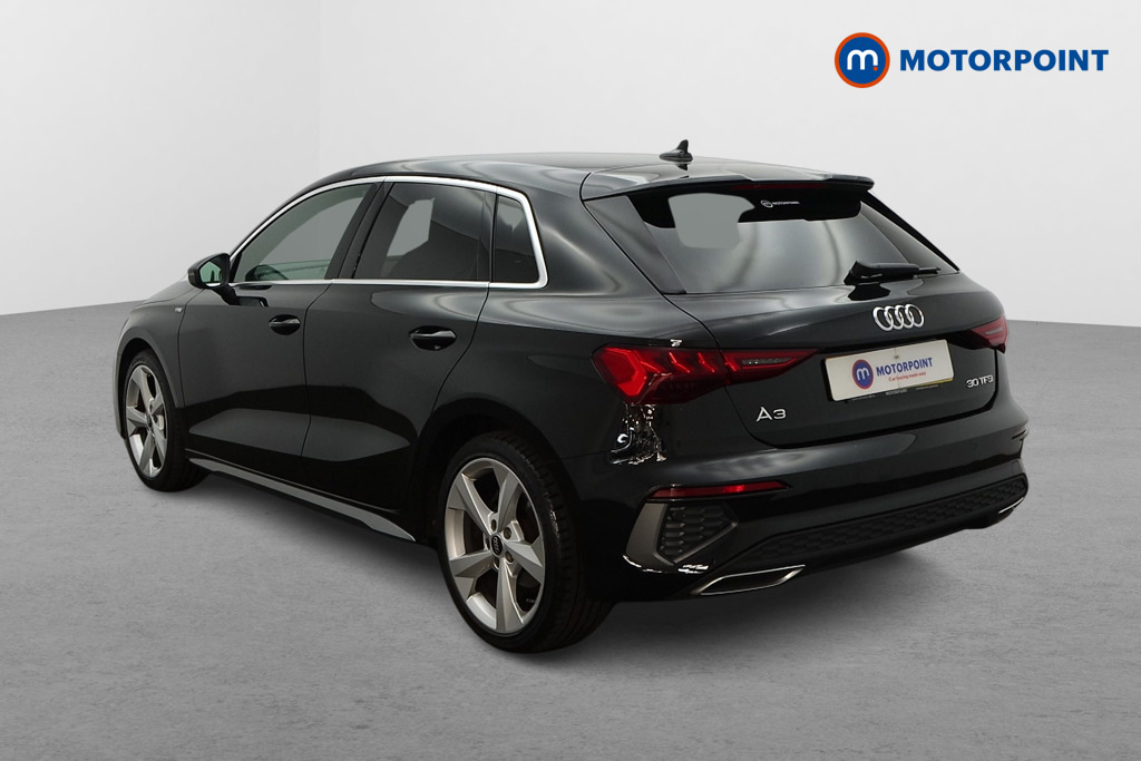 Audi A3 30 Tfsi S Line KY72LTO Black #5