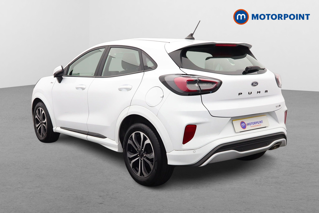 Ford Puma 1.0 Ecoboost Hybrid Mhev St-line BJ23EYZ White #4