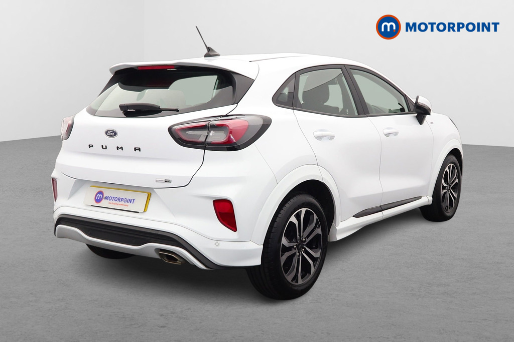 Ford Puma 1.0 Ecoboost Hybrid Mhev St-line BJ23EYZ White #6