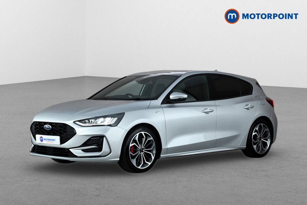 Ford Focus 1.0 Ecoboost Hybrid Mhev St-line X CA25KLD Silver #3