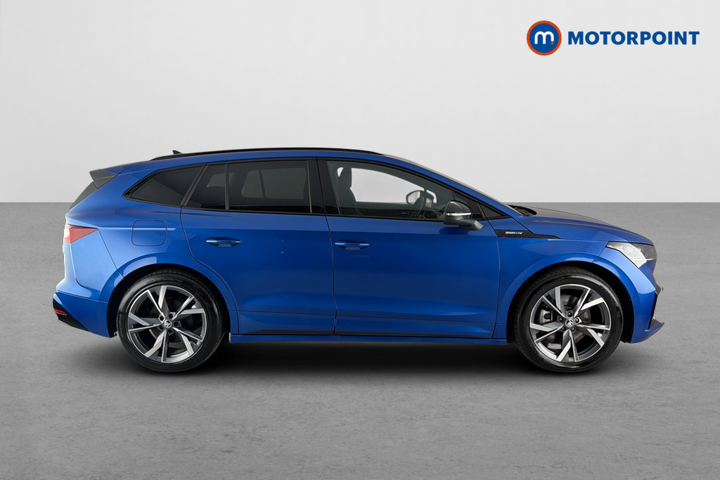 Skoda ENYAQ 210Kw 85X Sportline Plus 82Kwh 4X4 Blue #4
