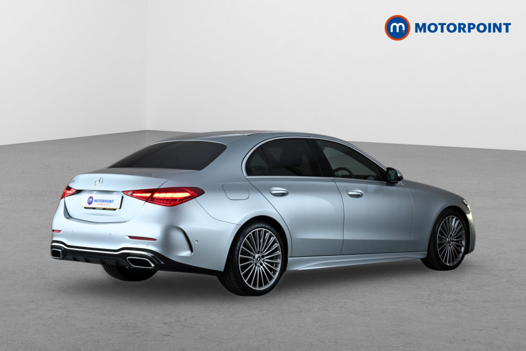 Mercedes-Benz C Class C200 Amg Line Premium 9G-tronic Silver #5