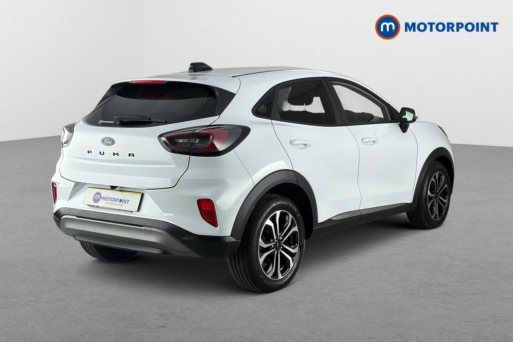 Ford Puma 1.0 Ecoboost Hybrid Mhev Titanium Dct GL74MUW White #5
