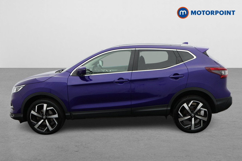 Nissan Qashqai 1.3 Dig-t Tekna VN69XZC Blue #4